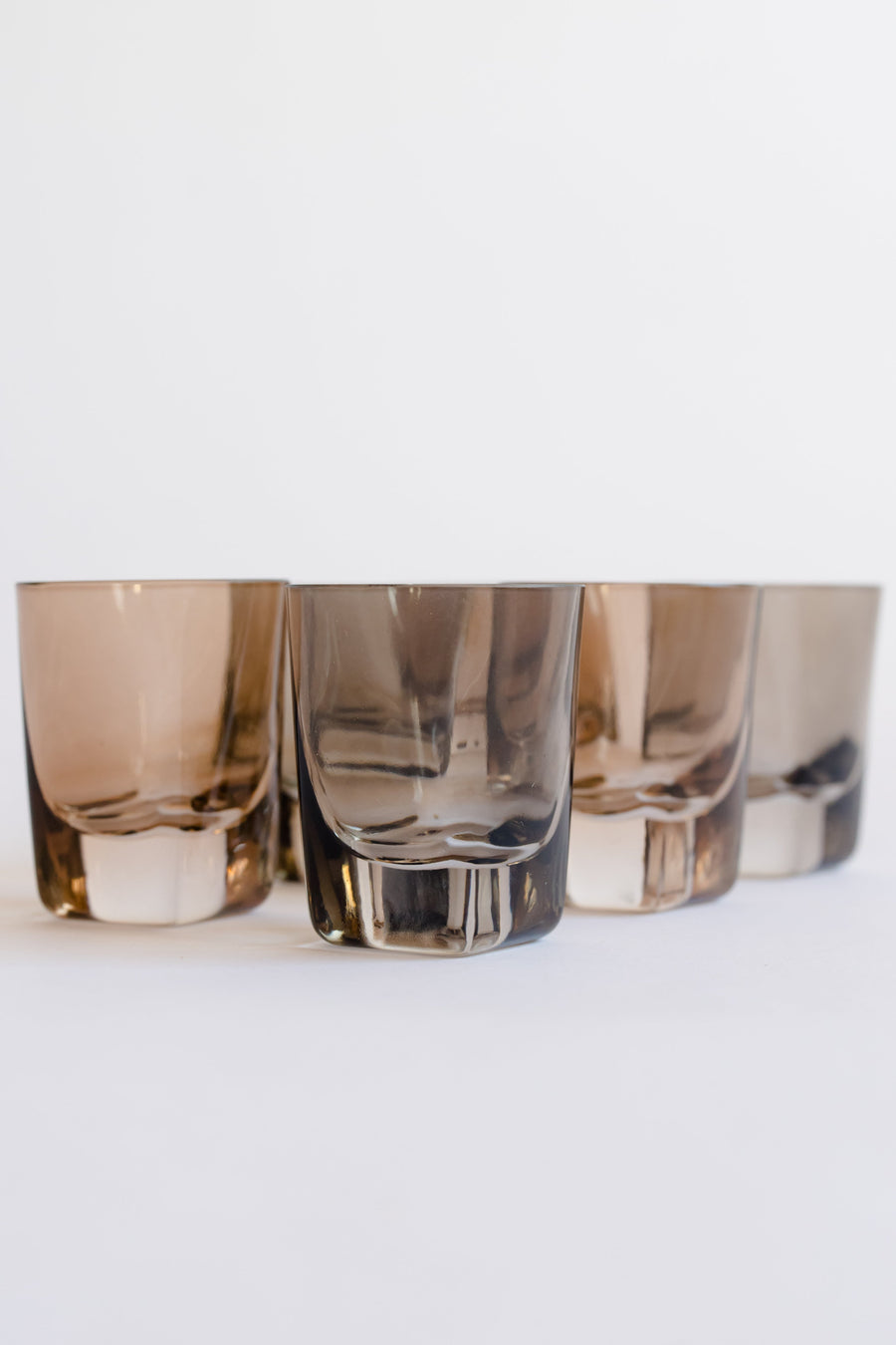 Colored Shot Glasses - Set of 6 {Smoke Mixed Set}