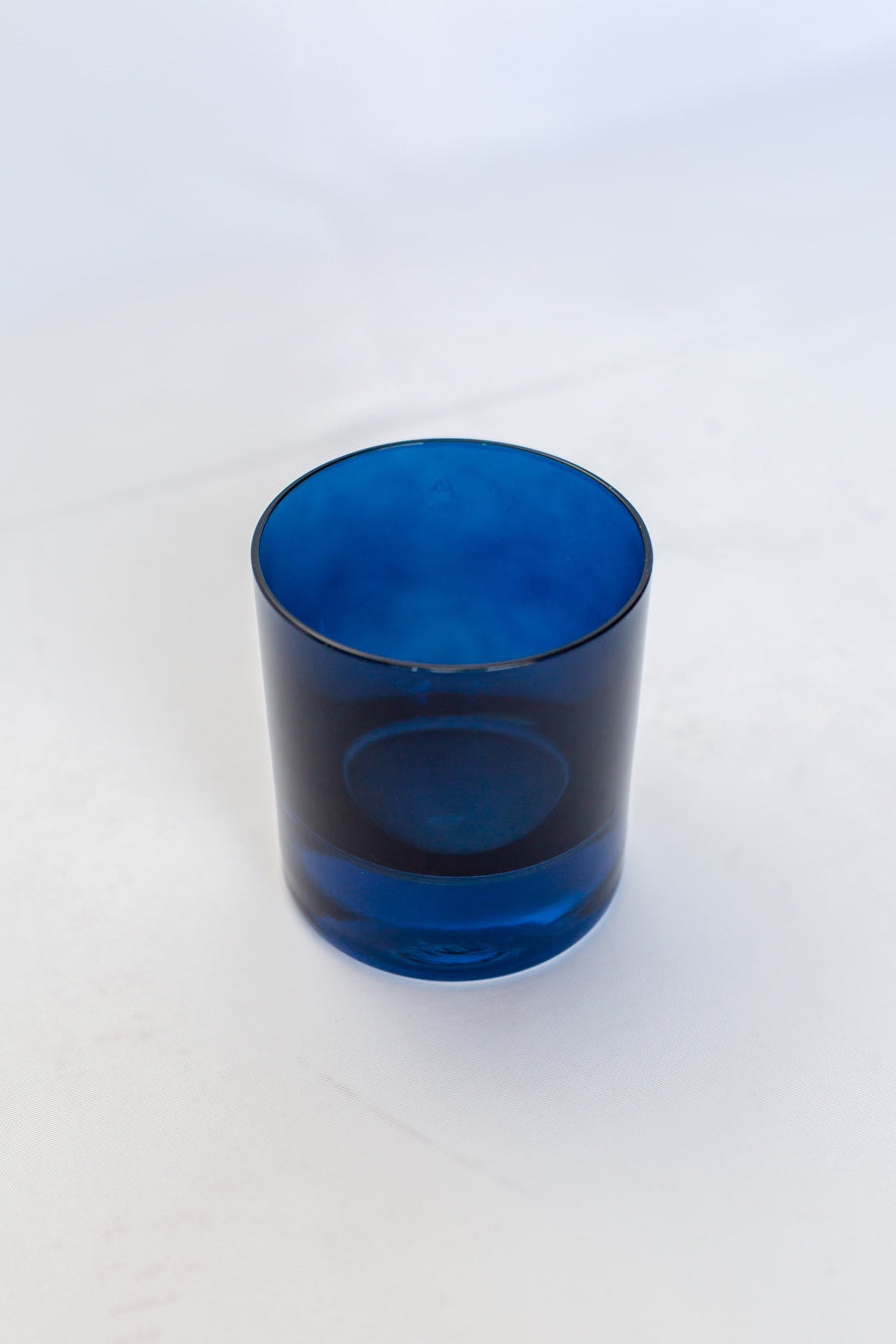 Colored Rocks Glass - Set of 6 {Midnight Blue}