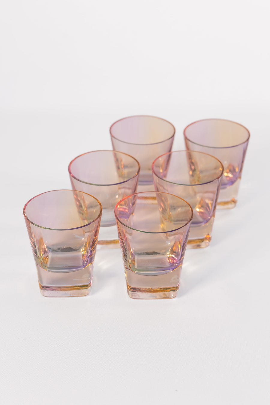 Colored Shot Glasses - Set of 6 {Iridescent}