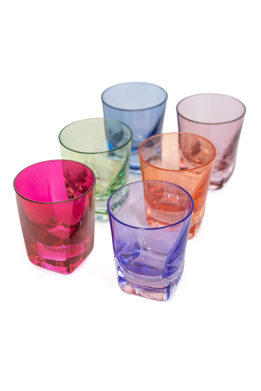 Colored Shot Glasses - Set of 6 {Mixed Set}
