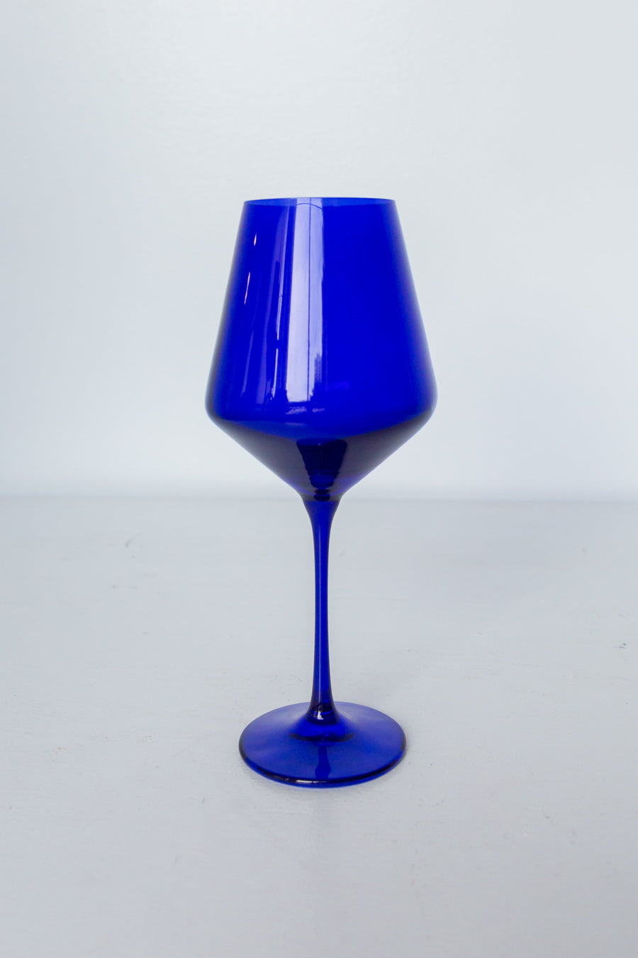 Colored Wine Stemware - Set of 2 {Royal Blue}