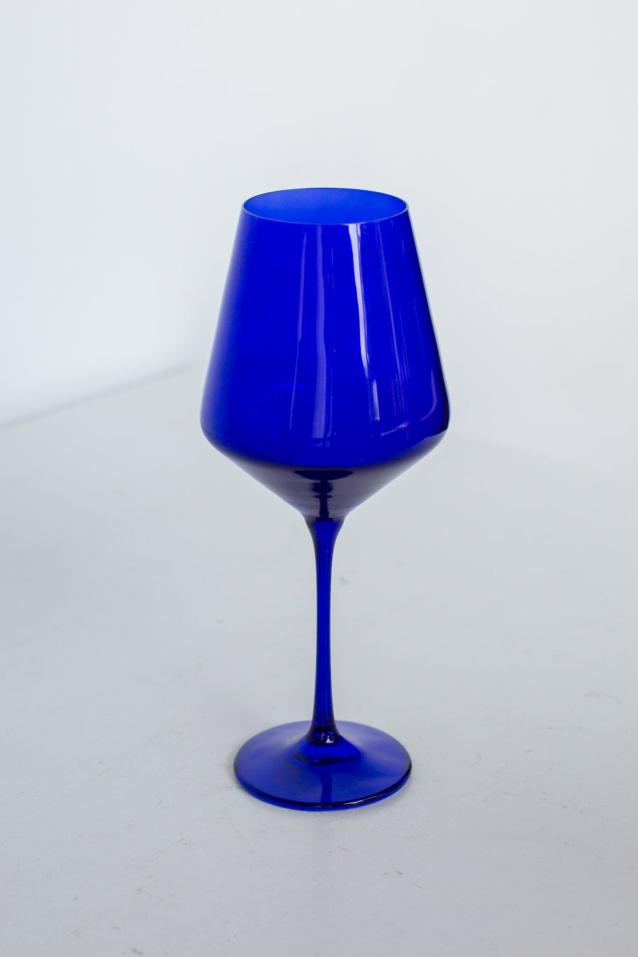Colored Wine Stemware - Set of 2 {Royal Blue}