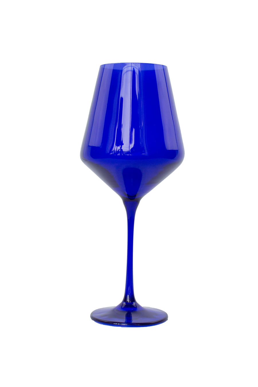 Colored Wine Stemware - Set of 2 {Royal Blue}