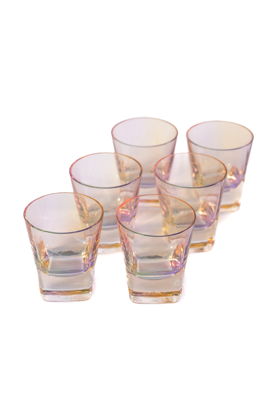 Colored Shot Glasses - Set of 6 {Iridescent}
